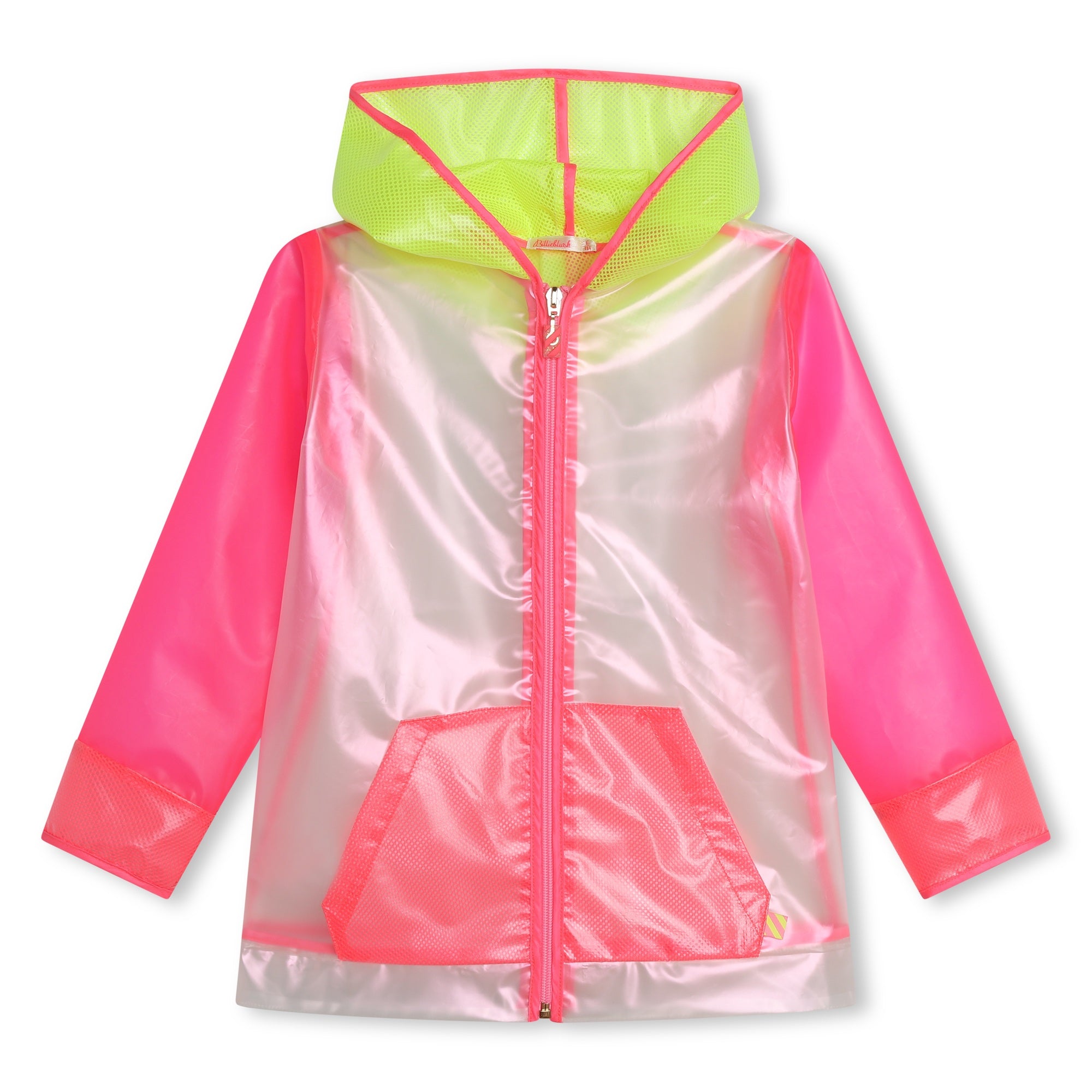 Billieblush - Transparent Hooded Raincoat – Stoopher & Boots