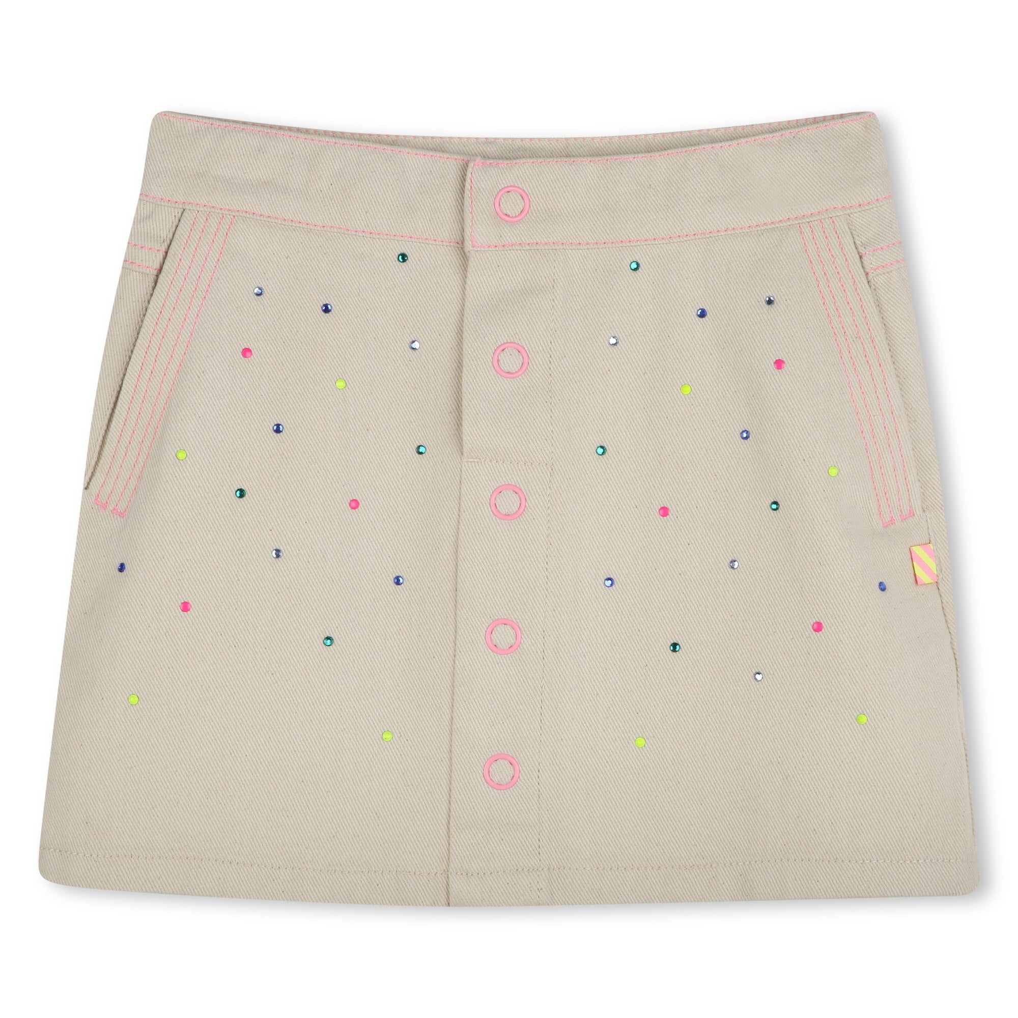 Billieblush - Twill Embellished Skirt