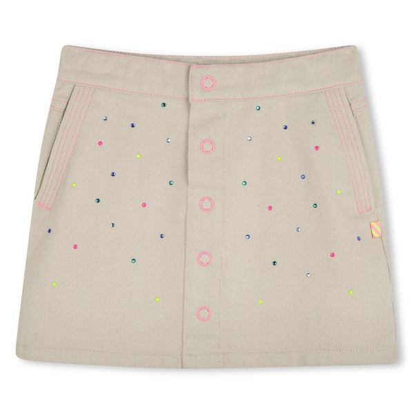 Billieblush - Twill Embellished Skirt