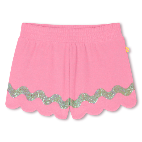 Billieblush - Sequin Trimmed Terry Cloth Shorts