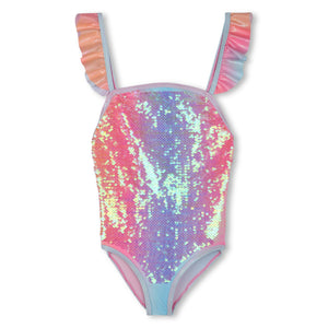 Billieblush - Glitter Gradient One Piece Swimsuit