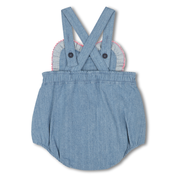 Billieblush - Short denim romper