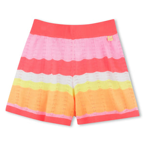 Billieblush - Knit Striped Shorts