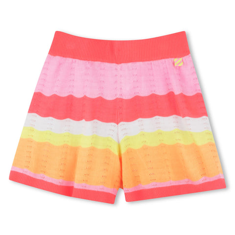 Billieblush - Knit Striped Shorts