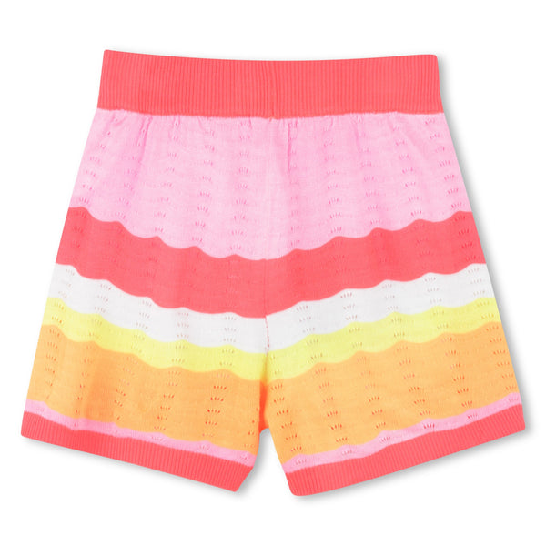 Billieblush - Knit Striped Shorts