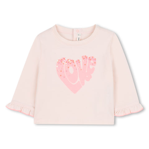 Billieblush - Infant Love Sleeve Tee - Love