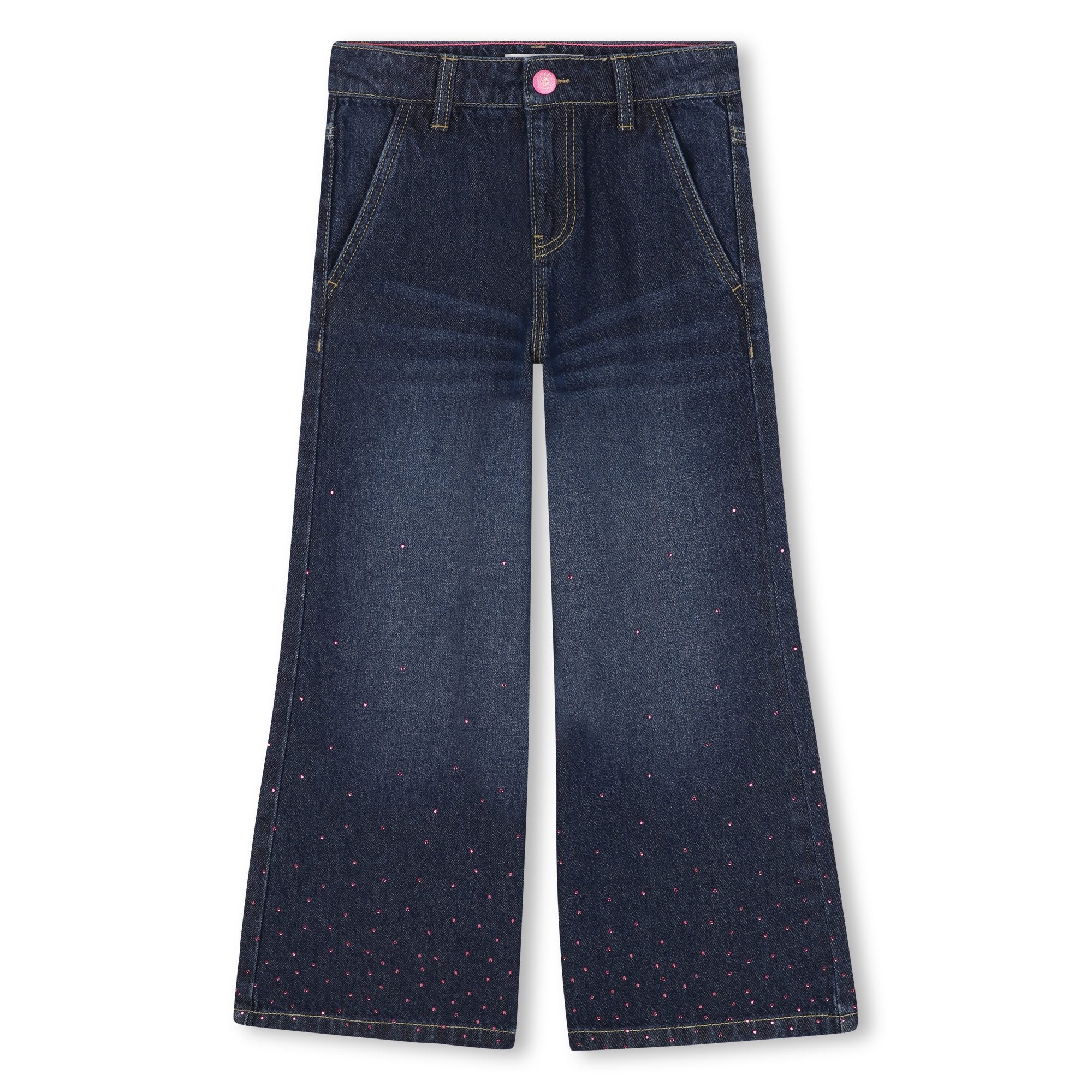 Billieblush - Rhinestone Denim Pants