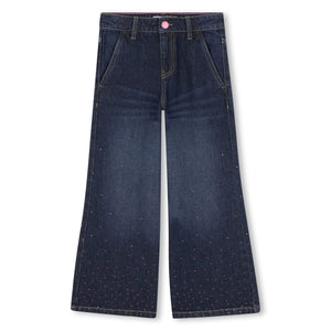 Billieblush - Rhinestone Denim Pants