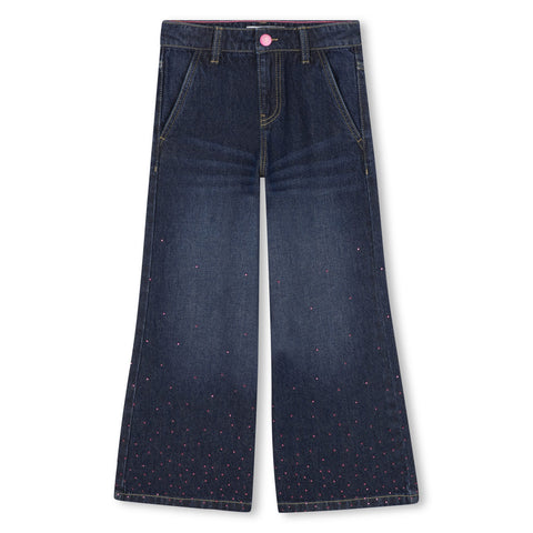 Billieblush - Rhinestone Denim Pants