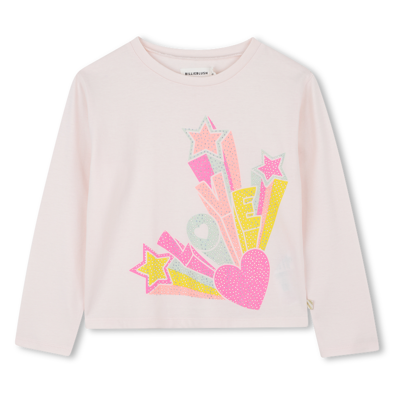 Billieblush - Long Sleeve Love T-Shirt