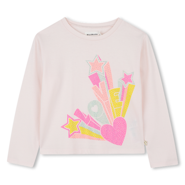 Billieblush - Long Sleeve Love T-Shirt