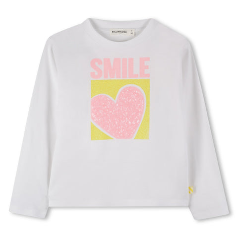 Billieblush - Smile Long Sleeve T-Shirt