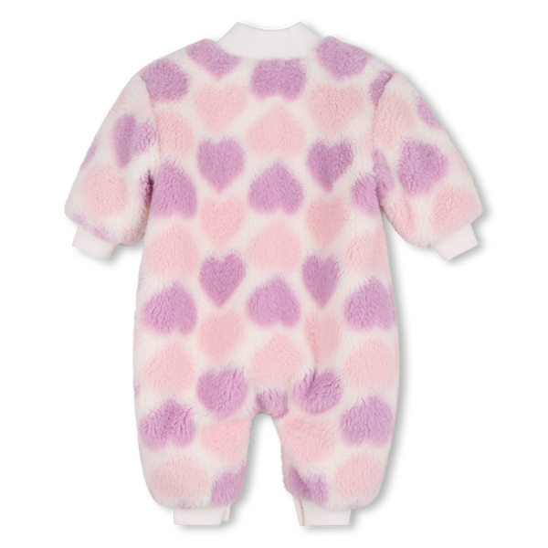 Billieblush - Heart Printed Sherpa Onesie