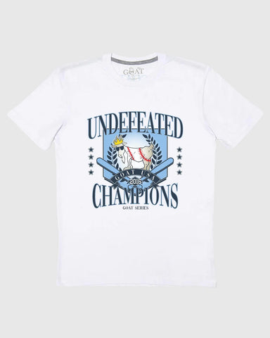 GOAT - Undefeated Baseball T-Shirt