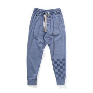 Munster - Checkflag Pant - Midnight Blue