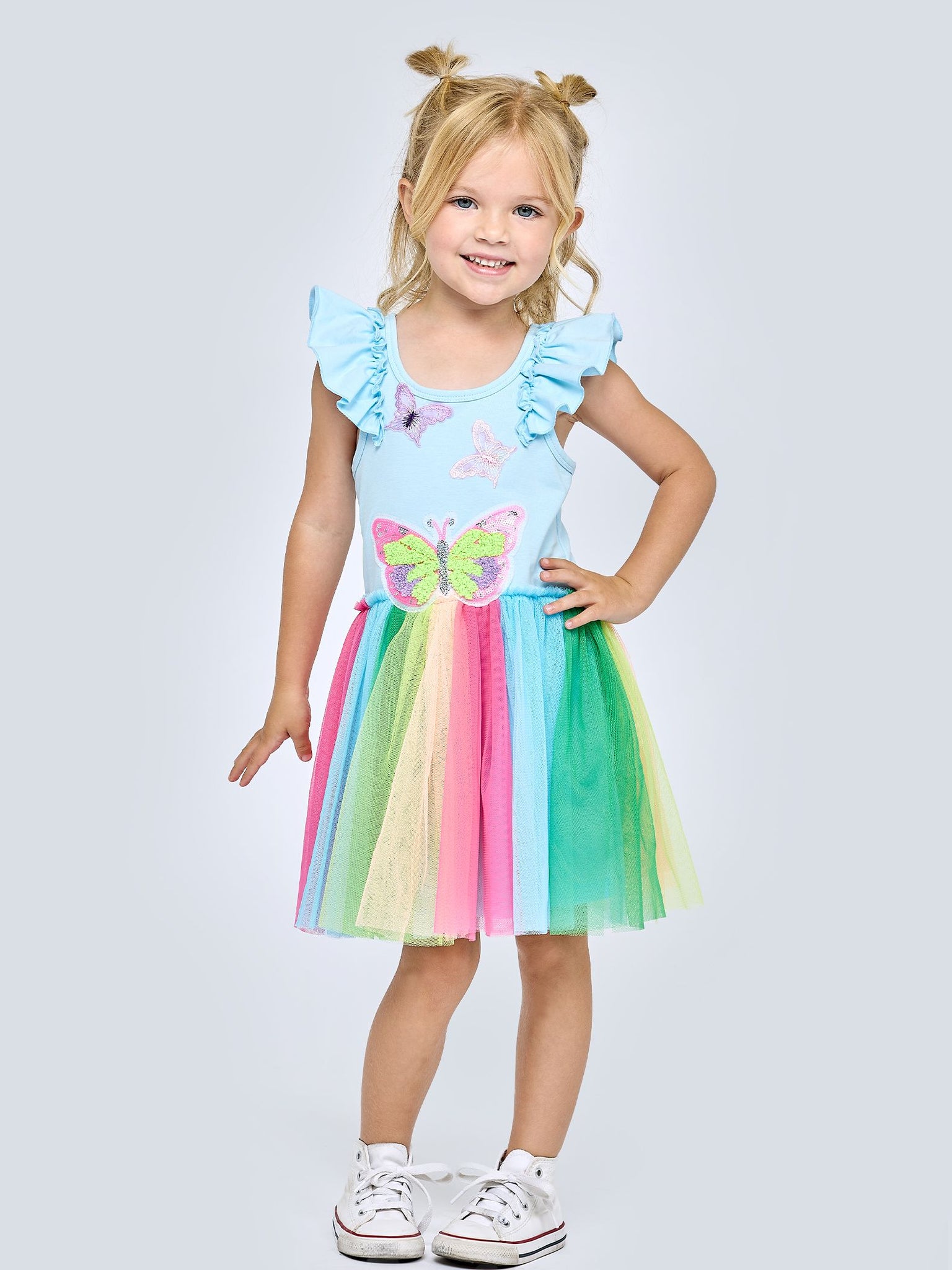 Baby Sara - Butterfly Tulle Dress