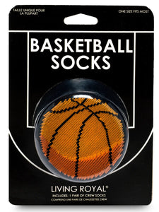 Living Royal - Crew Socks - Basketball - Black