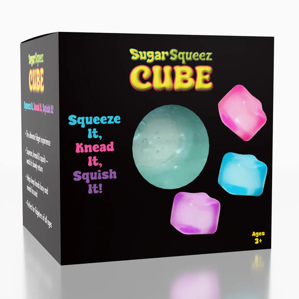 Sugarsqueez Cube Mini Size Squishy Fidget Sugar Stress Ball (1pc)