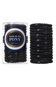 France Luxe - Grab and Go Pony Tube - Black