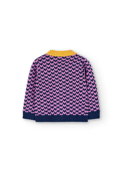 Boboli - Chevron Cardigan Sweater