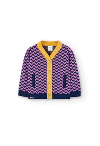 Boboli - Chevron Cardigan Sweater