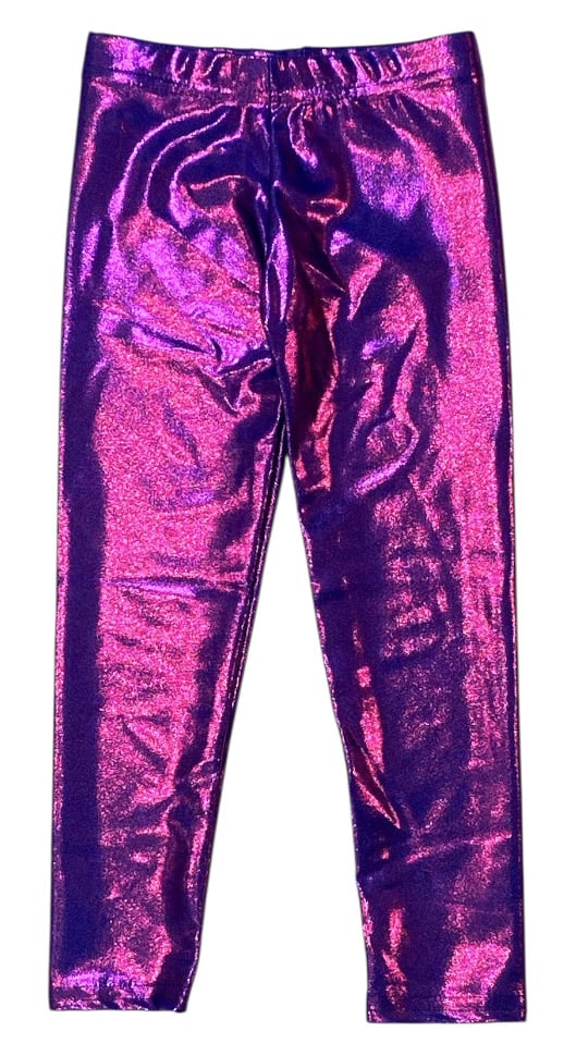 Dori Creations - Fuchsia/Royal Lame Leggings