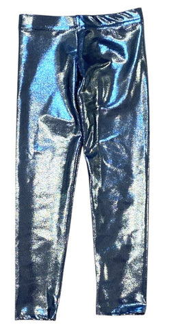 Dori Creations - Light Navy Lame Leggings