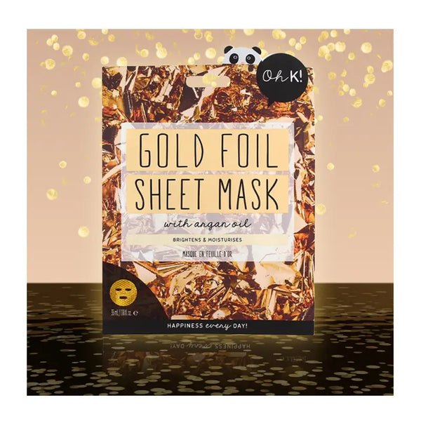 Pineapple Beauty - Gold Foil Sheet Mask