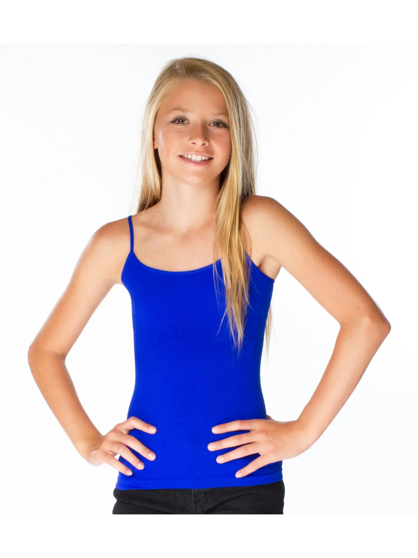 Malibu Sugar - Girls Full Camisole - Cobalt