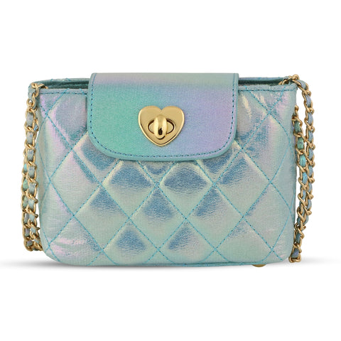 Carrying Kind - Paige - Metallic Aqua