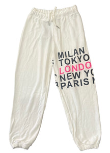 Flowers by Zoe - Off White Destinations Sweatpants