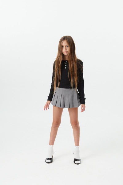 Theme -Jane Grey Pleated Skort