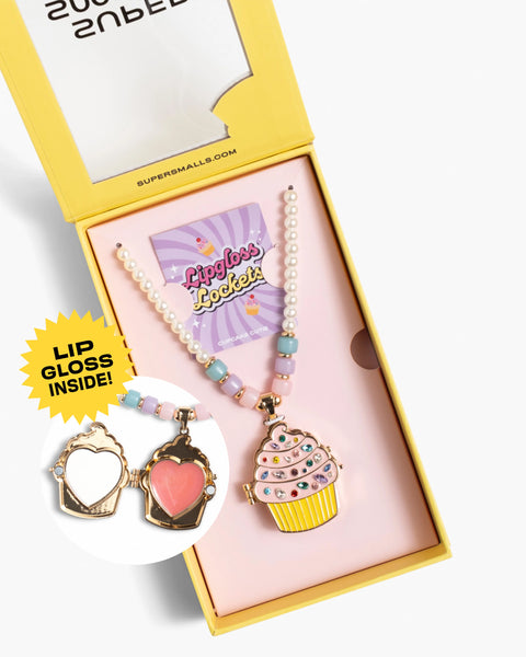 Super Smalls -Cupcake Cutie Lipgloss Locket