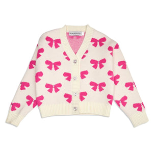 Mini Dreamers - Maya Bow Cardigan