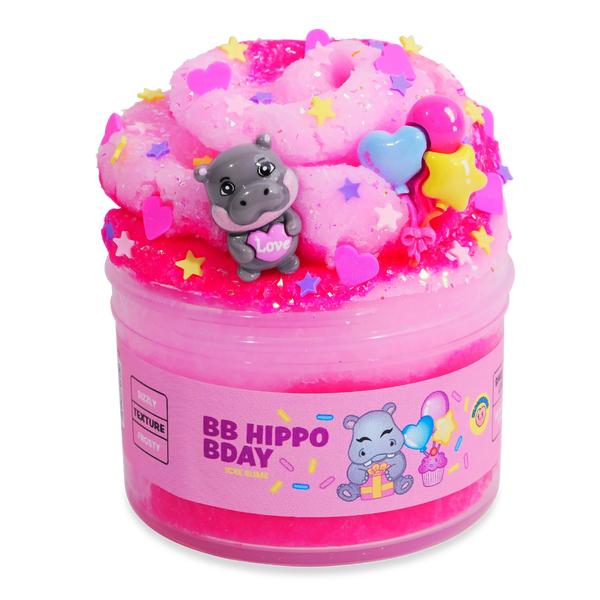 Peachybbies - BB Hippo Bday Icee Slime