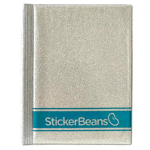 Sticker Bean - Silver & Teal Collector's Book