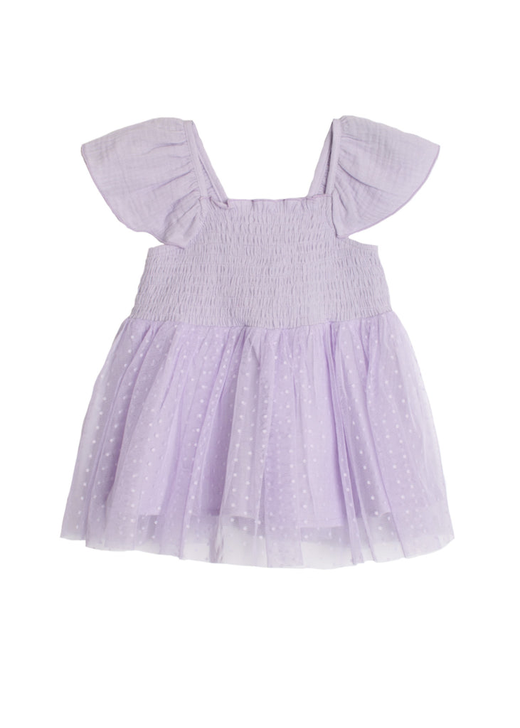isobella and chloe purple dress Isobella And Chloe Girl Lilac And Ivory Asymmetrical Bodice Party Dress-3T-New