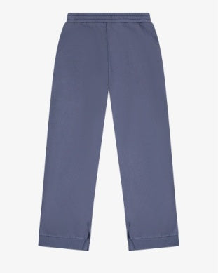 Tenly - COTTON FLEECE SPLIT HEM POCKET PANT