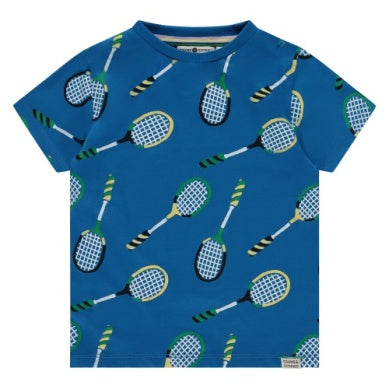 Babyface - Boys All Over Tennis Print Tee - Royal