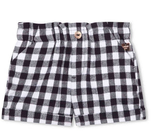 Carrement Beau - Flannel Navy Check Shorts