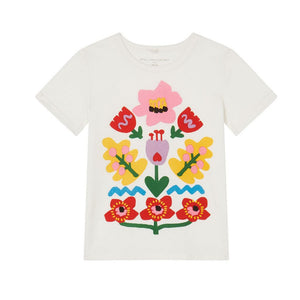 Stella McCartney - Folk Flowers Short Sleeve Tee