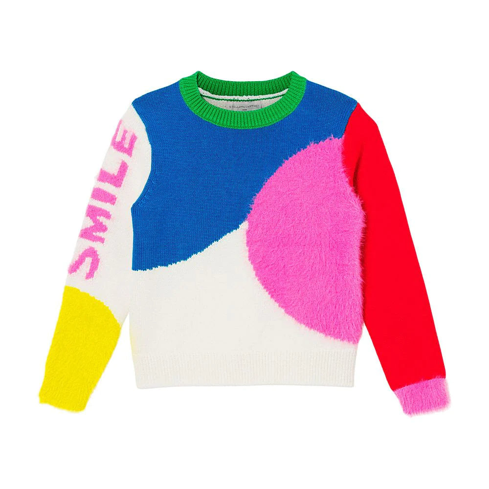 Stella McCartney - Colorblock Smile Sweater