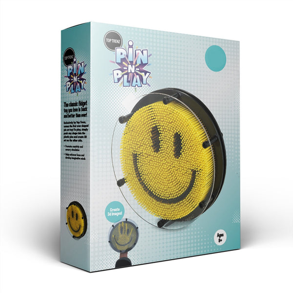 Top Trenz - Pin -N- Play - Happy Face