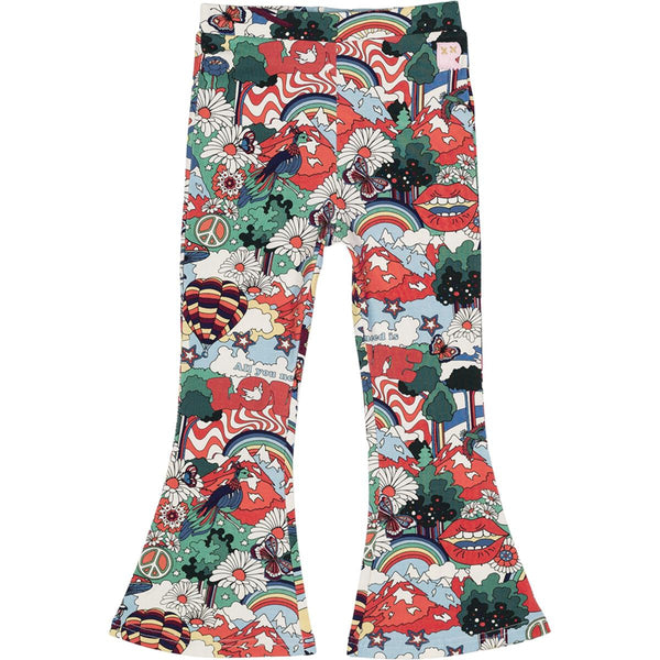 Rock Your Baby - Psychedelic Love Flare Pants