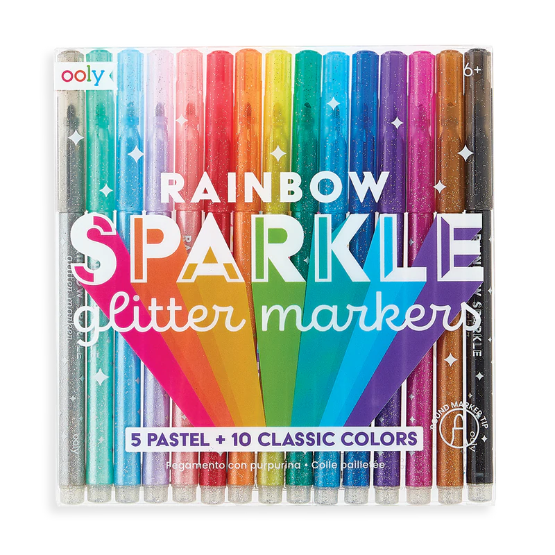 Ooly - Rainbow Sparkle Glitter Markers
