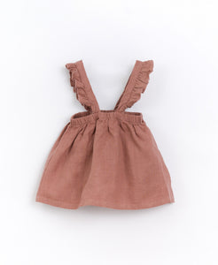 Play Up - Baby Girl Linen Dress with Straps