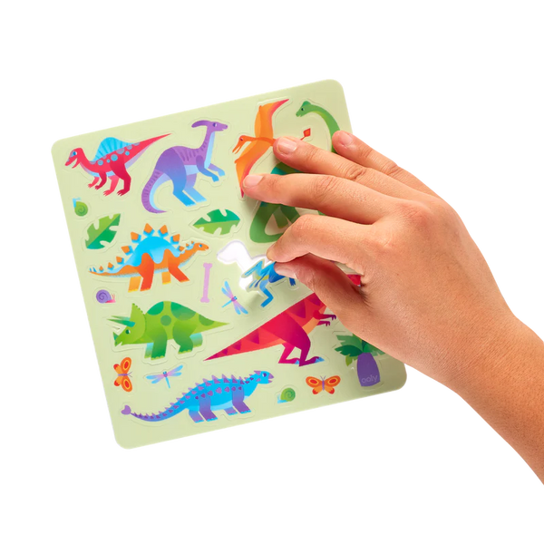 Ooly - play again! mini on-the-go activity kit - daring dinos