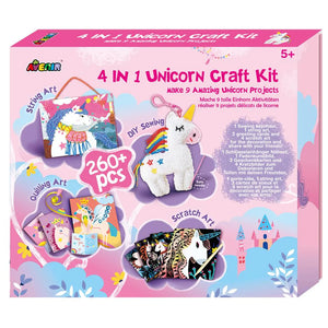 Scratch - 4 In 1 Activity Kit - Unicorn Set