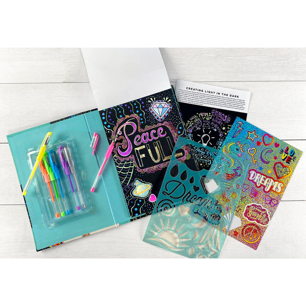 Bright Stripes - iHeartArt Sparkling Aspirations Art Journal