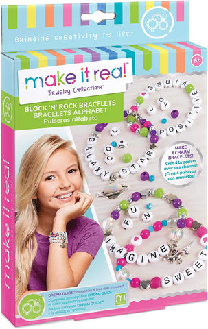 Make it Real - Block & Rock Charm Bracelets